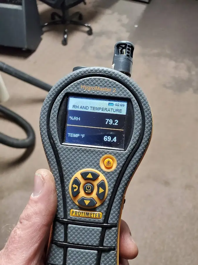 Moisture meter humidity assessment for Fire & Smoke Damage Restoration in Thurmont